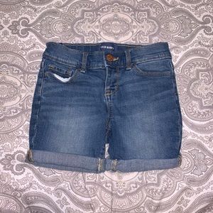 old navy little girls jean shorts
